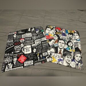 The Office 9X9  pillow covers